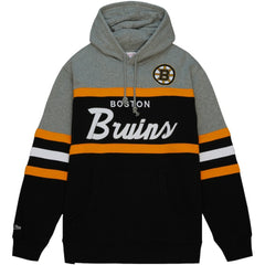 Boston Bruins Head Coach Pullover Hoodie Black/Gray