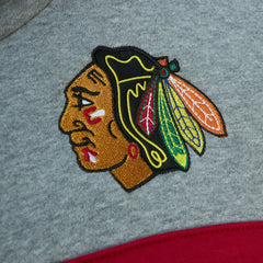 Chicago Blackhawks Head Coach Pullover Hoodie Black/Gray