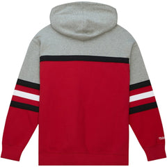 Detroit Red Wings Head Coach Pullover Hoodie Red/Gray