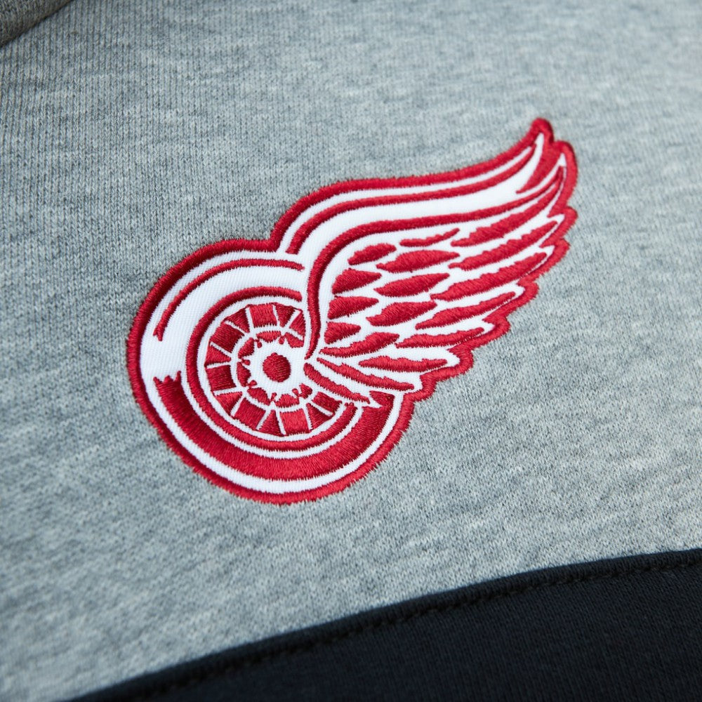 Detroit Red Wings Head Coach Pullover Hoodie Red/Gray