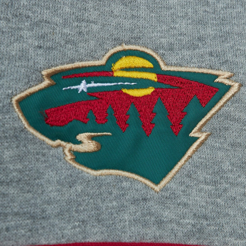 Minnesota Wild Head Coach Pullover Hoodie Green/Gray