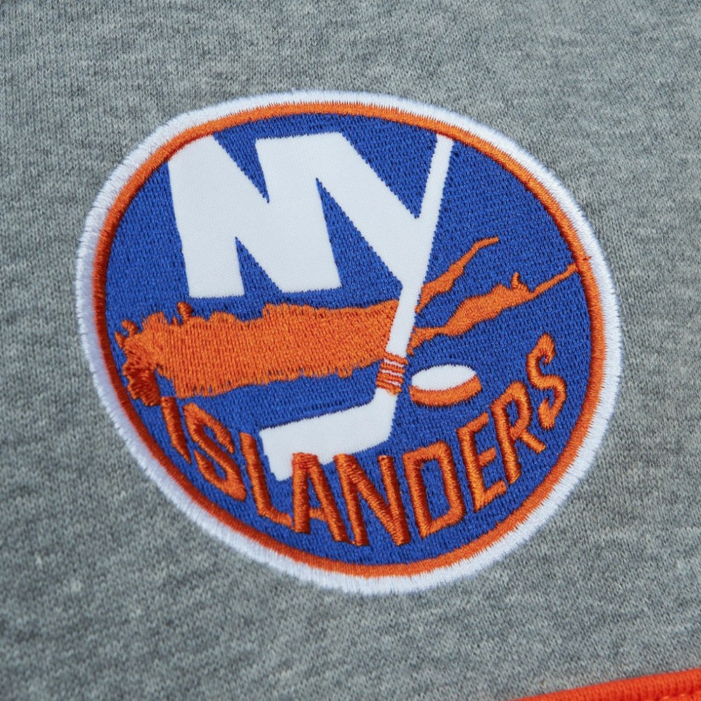 New York Islanders Head Coach Pullover Hoodie Royal/Gray