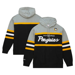 Pittsburgh Penguins Head Coach Pullover Hoodie Black/Gray