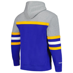 St. Louis Blues Head Coach Pullover Hoodie Blue/Gray