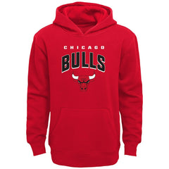 Chicago Bulls Youth Stadium Classic Pullover Hoodie - Red discount