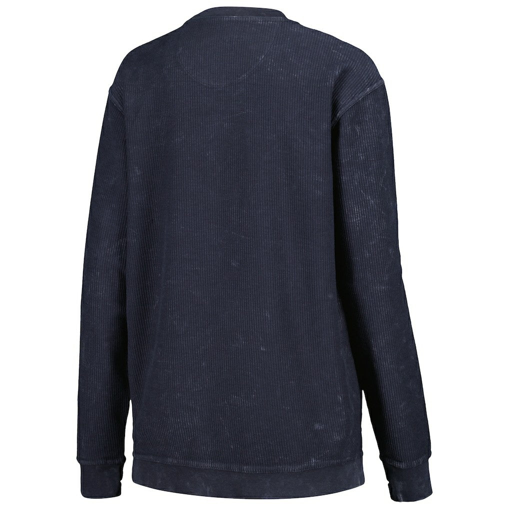 Dallas Cowboys G-III 4Her by Carl Banks Women's Comfy Cord Pullover Sweatshirt - Navy for sale