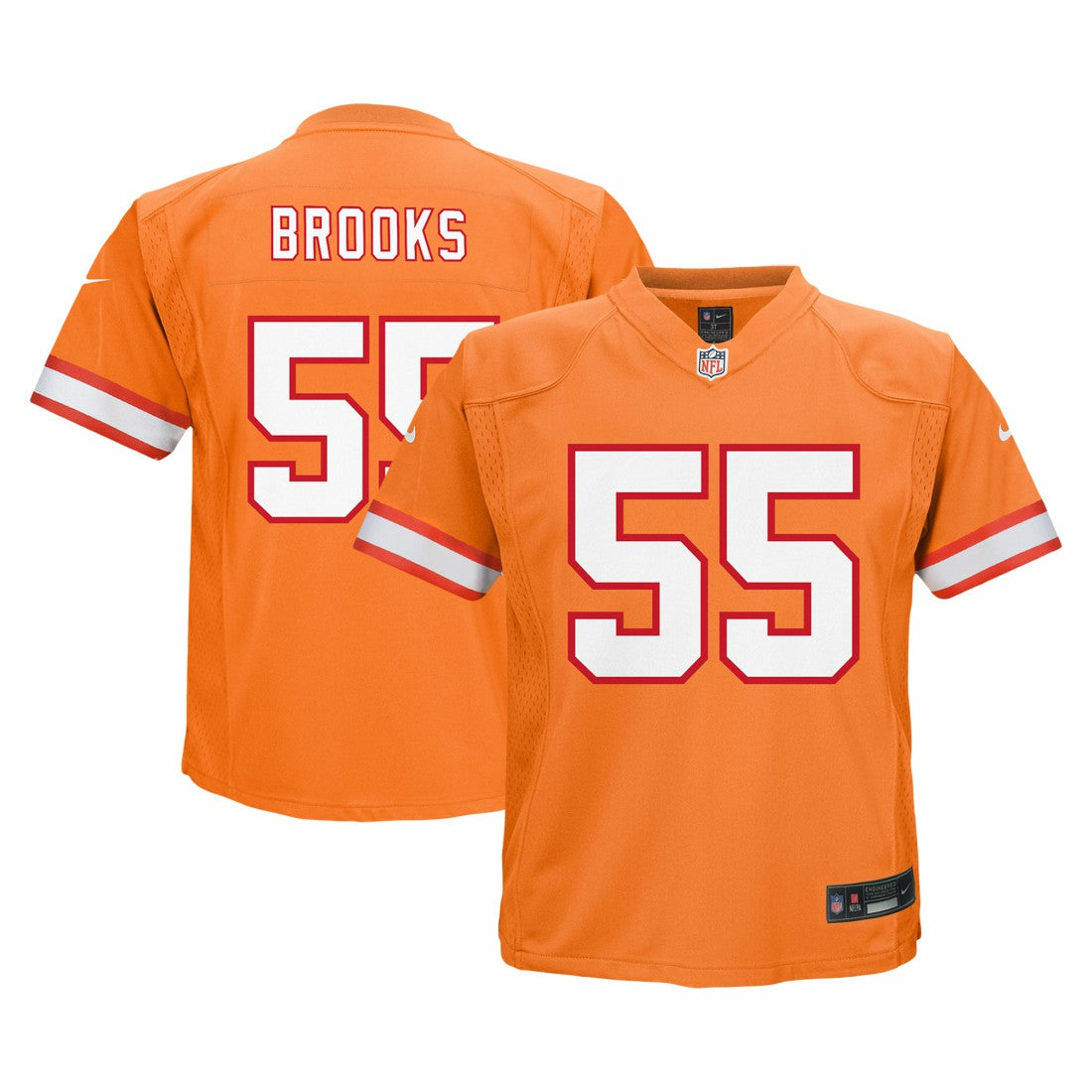 Derrick Brooks Tampa Bay Buccaneers Preschool Retired Player Game Jersey - Orange | Nike for sale
