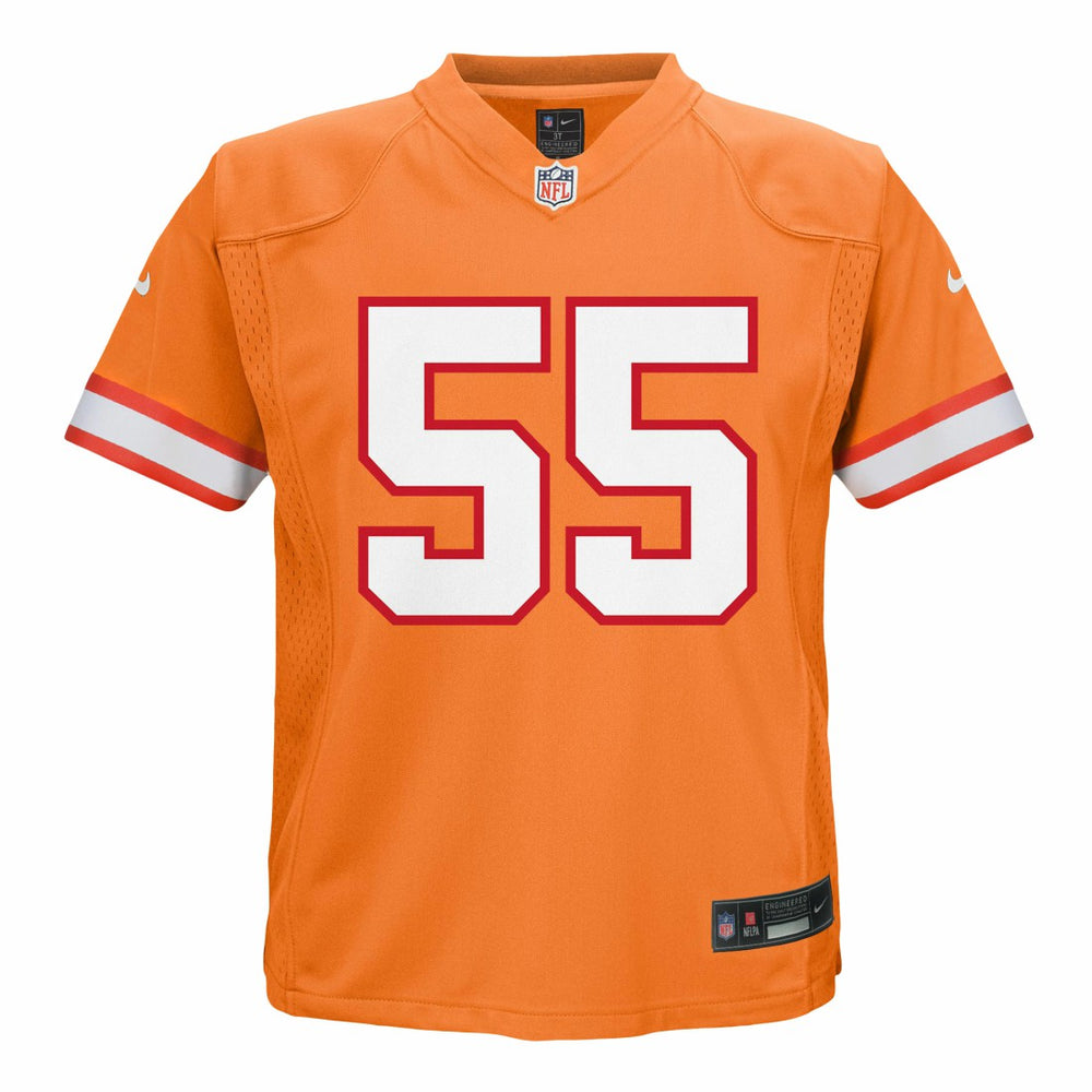 Derrick Brooks Tampa Bay Buccaneers Preschool Retired Player Game Jersey - Orange | Nike for sale