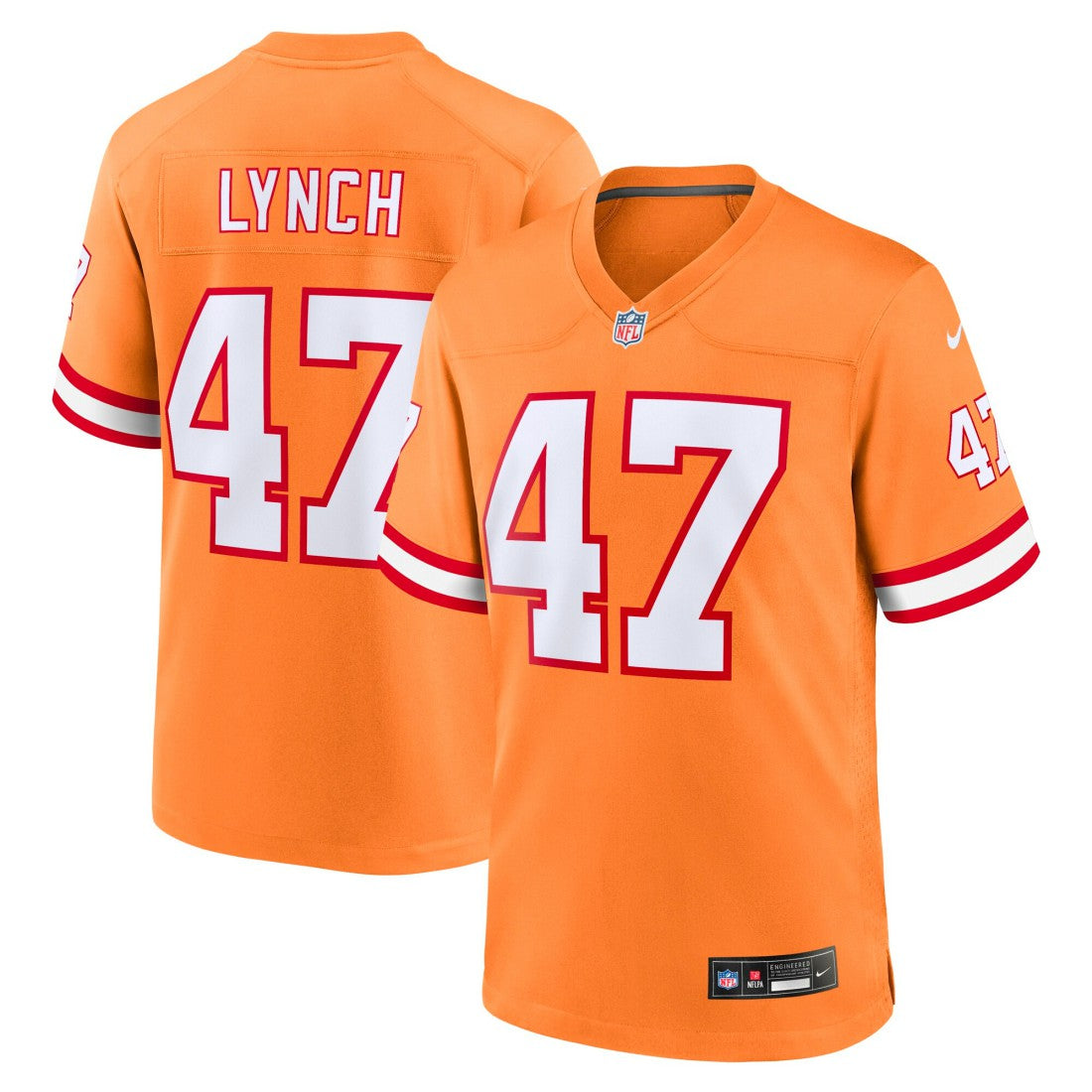 John Lynch Tampa Bay Buccaneers Youth Retired Player Game Jersey - Orange | Nike cheap