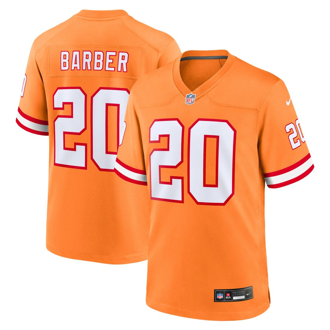 Ronde Barber Tampa Bay Buccaneers Youth Retired Player Game Jersey - Orange | Nike on sale