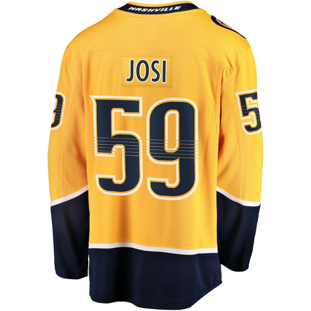Roman Josi Nashville Predators Fanatics Home Breakaway Jersey Gold
