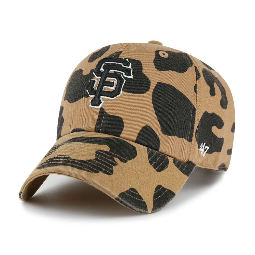 San Francisco Giants Women's Rosette Clean Up Adjustable Hat - Brown | 47 brand