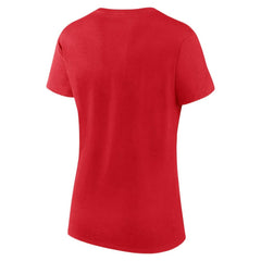 Washington Nationals Women's Logo Fitted T-Shirt - Red