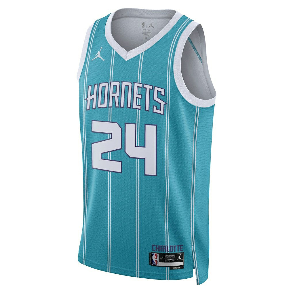 Brandon Miller Charlotte Hornets Unisex NBA Draft Swingman Jersey - Icon Edition - Teal | Nike shop