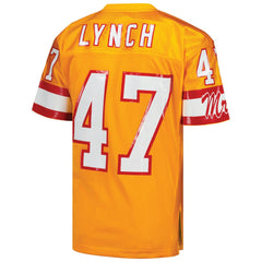 John Lynch Tampa Bay Buccaneers 1993 Authentic Throwback Retired Player Jersey - Orange on sale