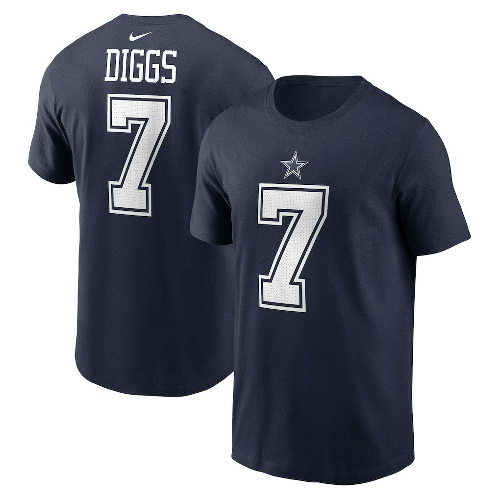Trevon Diggs Dallas Cowboys Player Name & Number T-Shirt - Navy | Nike on sale