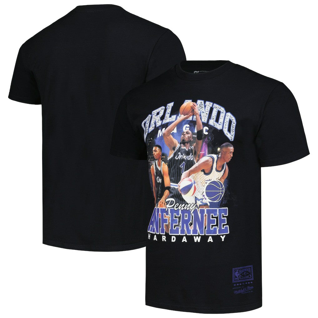Penny Hardaway Orlando Magic Hardwood Classics Bling Concert Player T-Shirt - Black | Mitchell & Ness shop