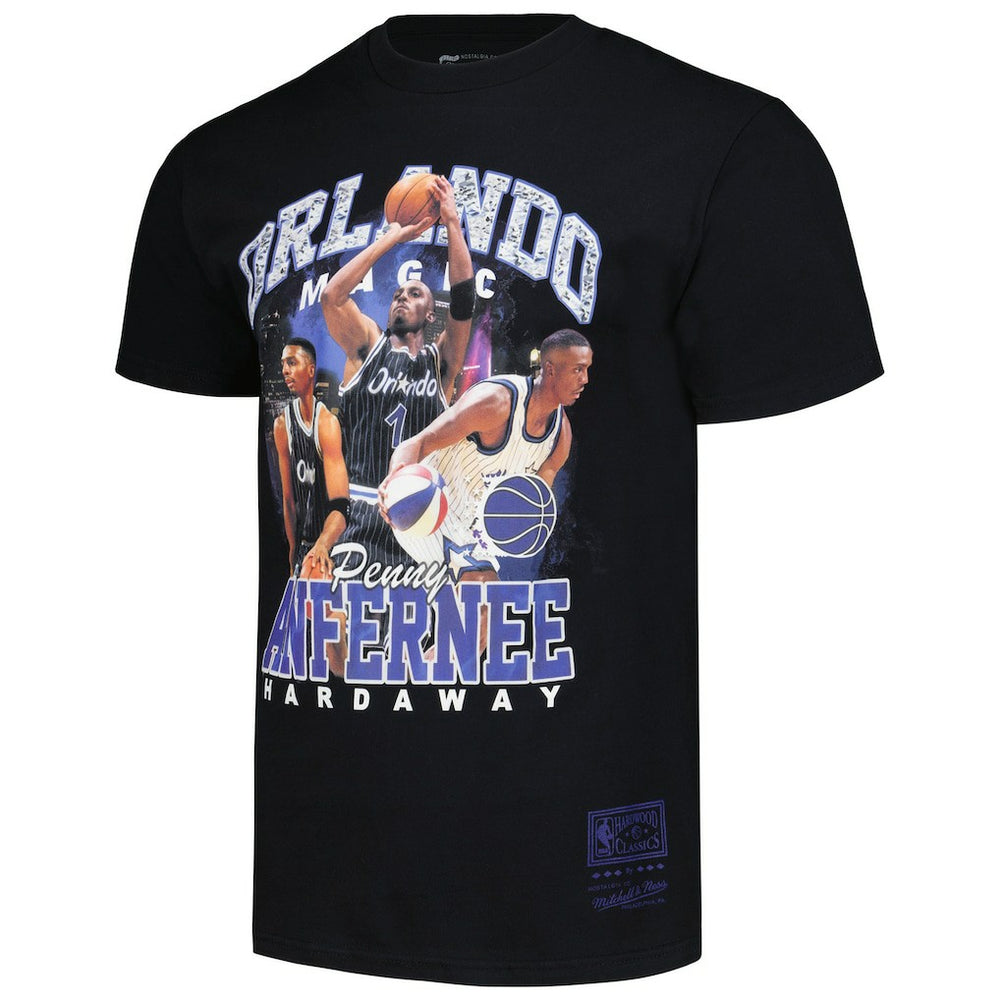 Penny Hardaway Orlando Magic Hardwood Classics Bling Concert Player T-Shirt - Black | Mitchell & Ness shop