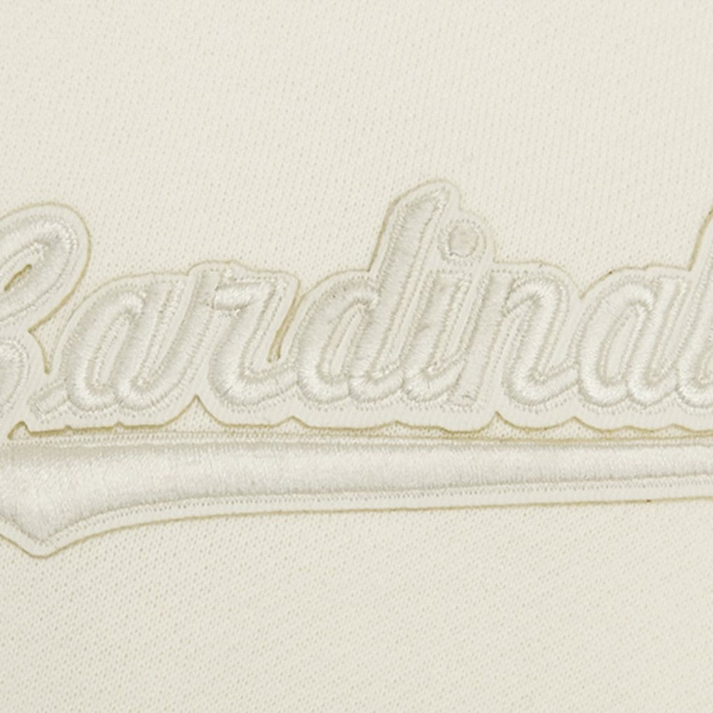 St. Louis Cardinals Pro Standard Neutral Drop Shoulder Pullover Sweatshirt - Cream