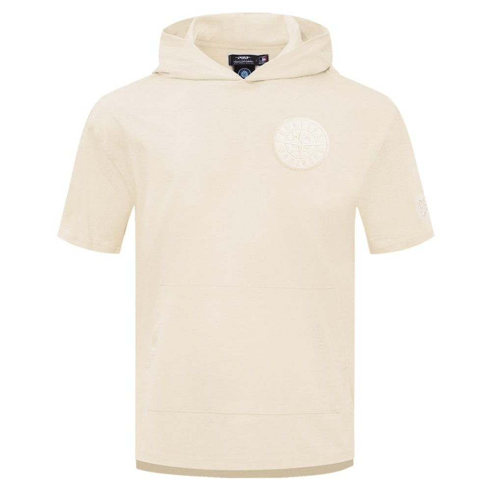 Seattle Mariners Pro Standard Neutral Hoodie T-Shirt - Cream