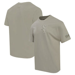 Chicago White Sox Pro Standard Oversized Neutral CJ Dropped Shoulders T-Shirt - Tan