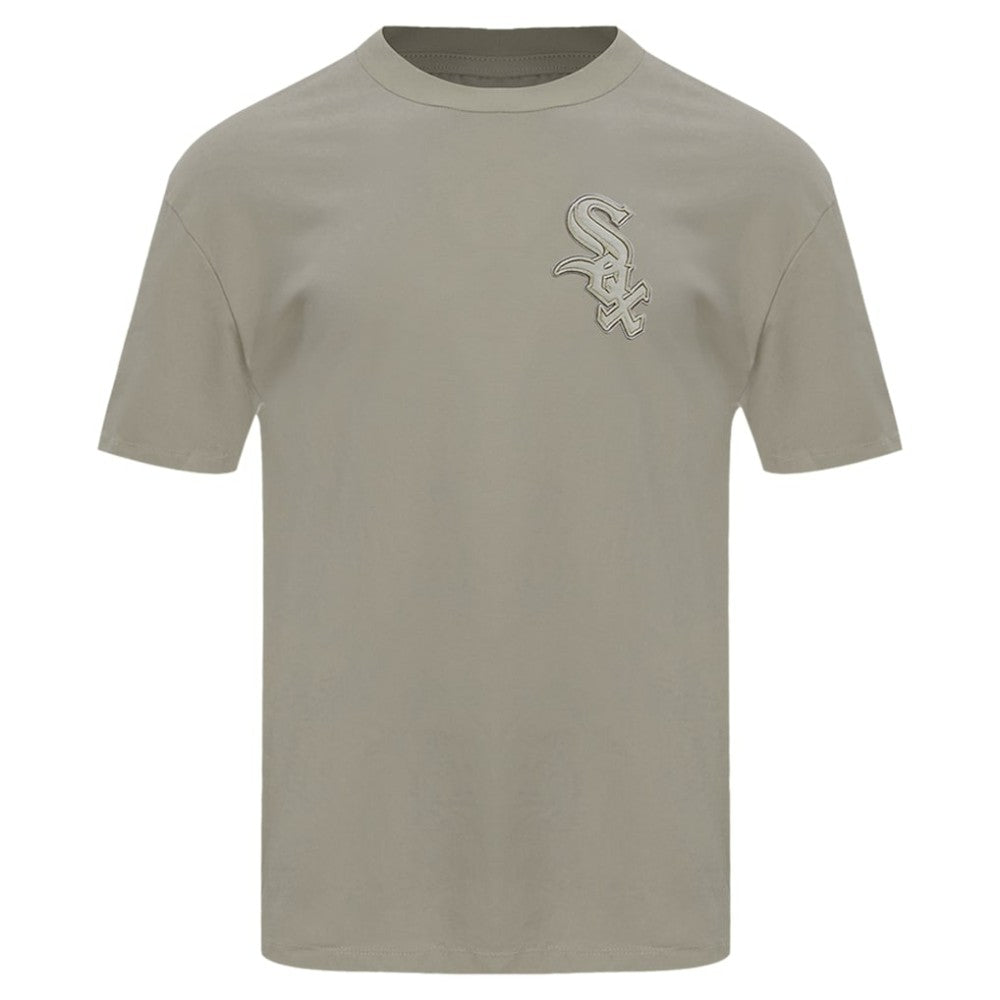 Chicago White Sox Pro Standard Oversized Neutral CJ Dropped Shoulders T-Shirt - Tan