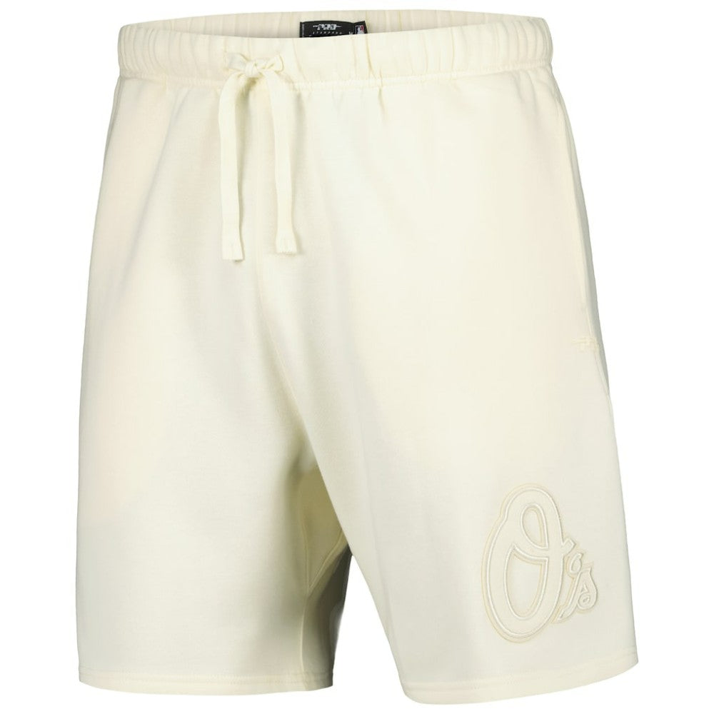Baltimore Orioles Pro Standard Neutral Fleece Shorts - Cream