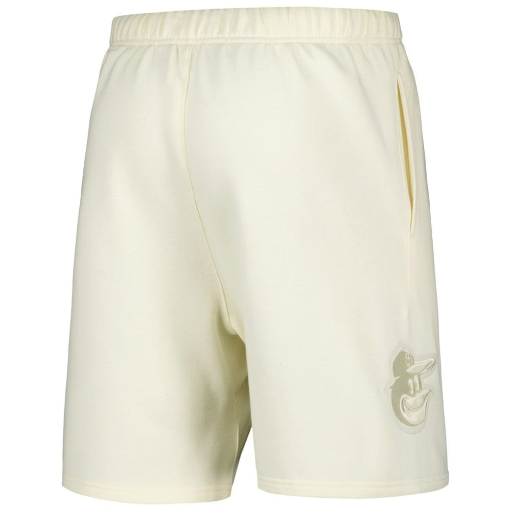 Baltimore Orioles Pro Standard Neutral Fleece Shorts - Cream