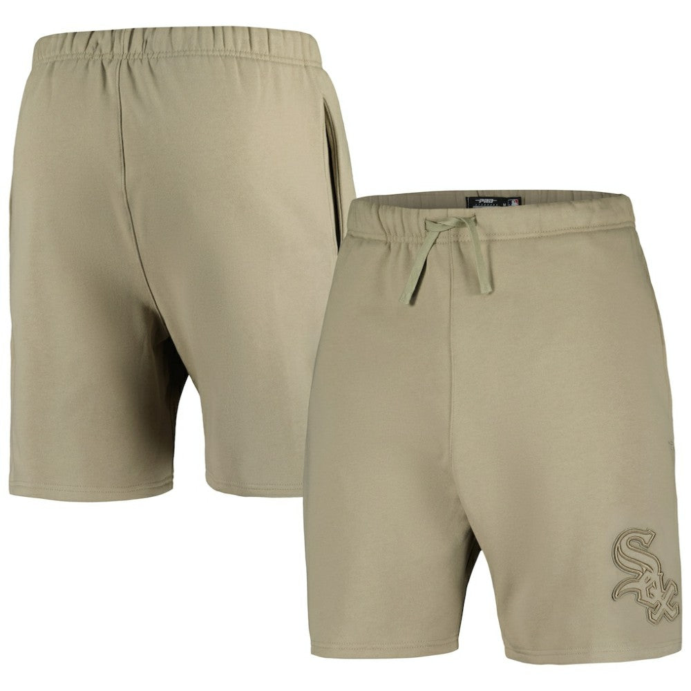 Chicago White Sox Pro Standard Neutral Fleece Shorts - Khaki