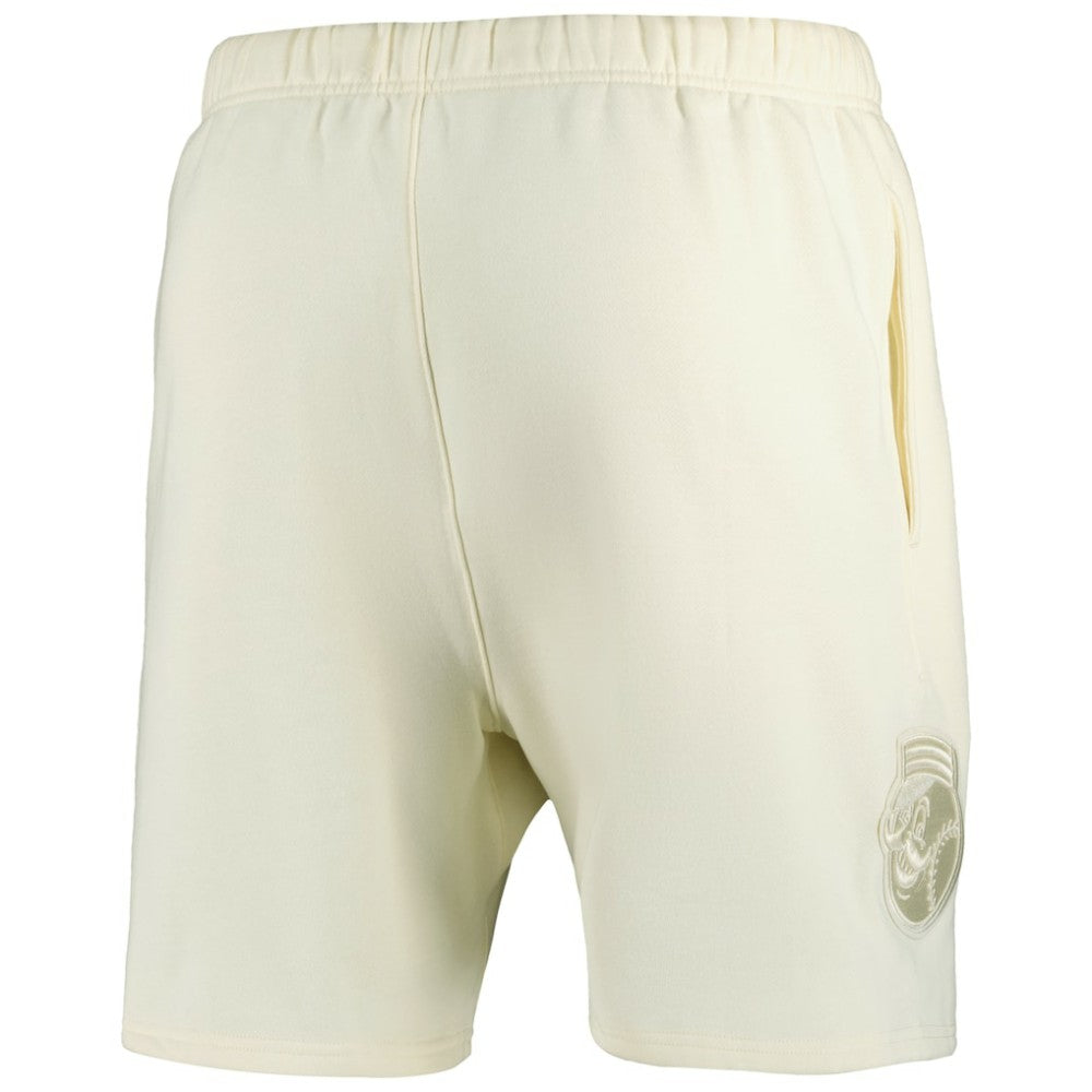 Cincinnati Reds Pro Standard Neutral Fleece Shorts - Cream