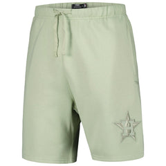 Houston Astros Pro Standard Neutral Fleece Shorts - Light Green
