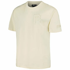 Pittsburgh Pirates Pro Standard Oversized Neutral CJ Dropped Shoulders T-Shirt - Cream