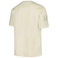 Pittsburgh Pirates Pro Standard Oversized Neutral CJ Dropped Shoulders T-Shirt - Cream
