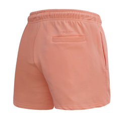 Atlanta Braves Pro Standard Women's Neutral Fleece Shorts - Pink
