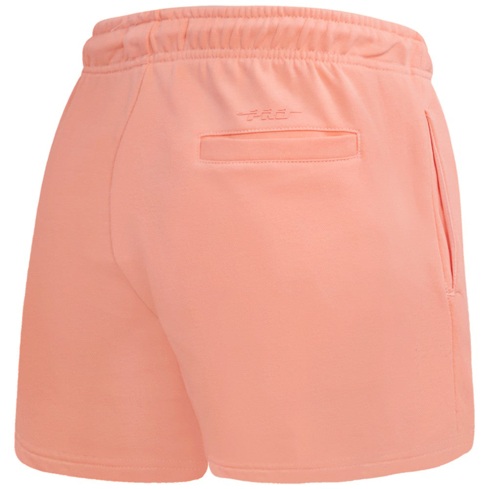 Los Angeles Dodgers Pro Standard Women's Neutral Fleece Shorts - Pink