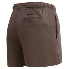 Los Angeles Dodgers Pro Standard Women's Neutral Fleece Shorts - Pink