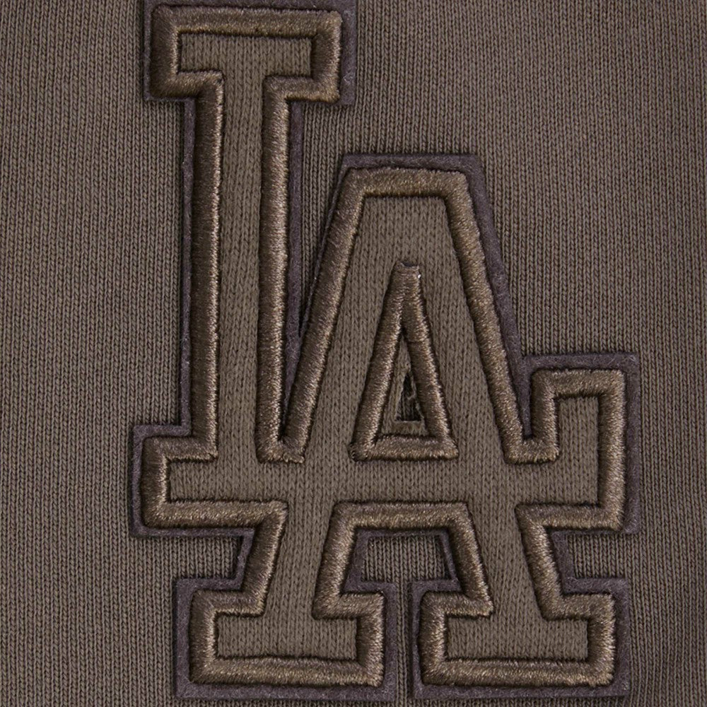 Los Angeles Dodgers Pro Standard Women's Neutral Fleece Shorts - Pink