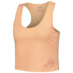 Atlanta Braves Pro Standard Women's Neutral Fitted Racerback Tank Top - Orange