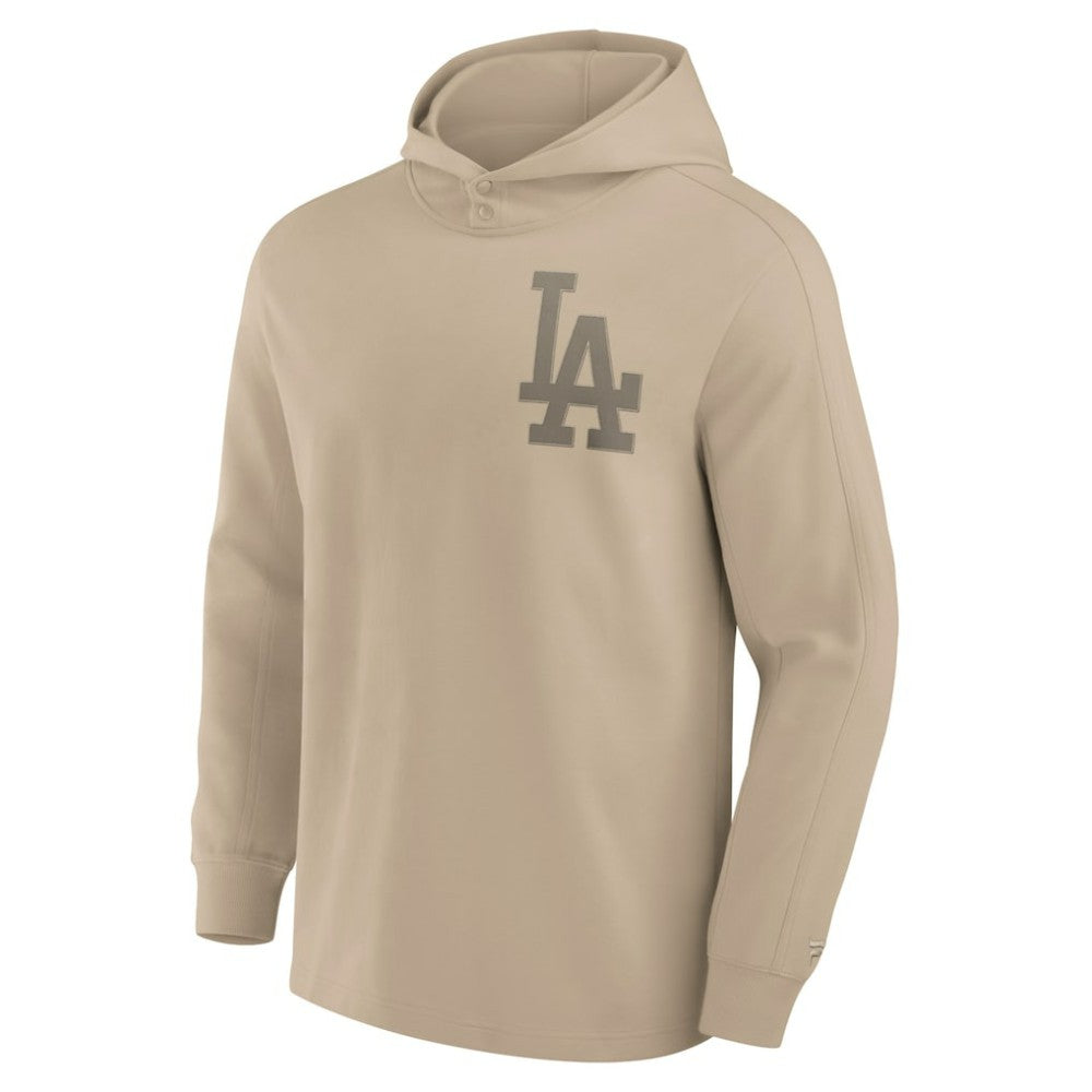 Los Angeles Dodgers Elements Lightweight Fleece Hoodie - Khaki