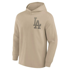 Los Angeles Dodgers Elements Lightweight Fleece Hoodie - Khaki