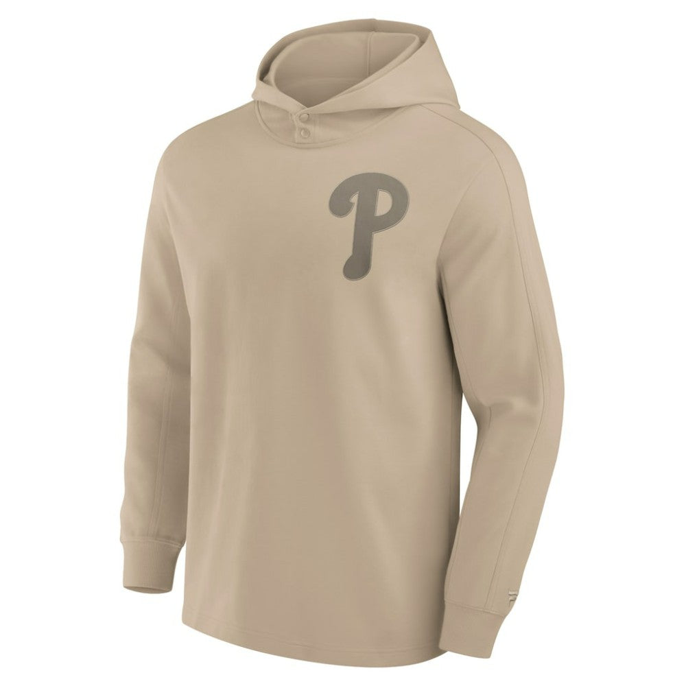 Philadelphia Phillies Elements Lightweight Fleece Hoodie - Khaki