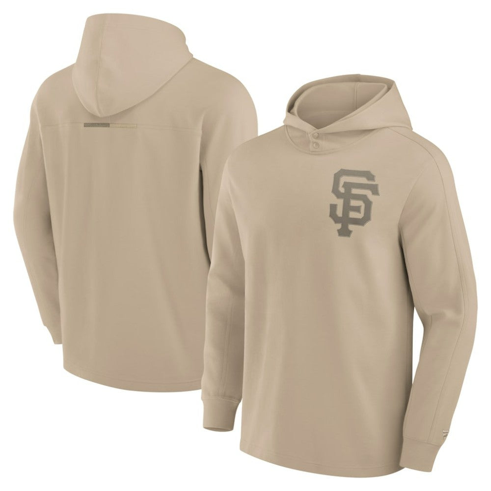 San Francisco Giants Elements Lightweight Fleece Hoodie - Khaki
