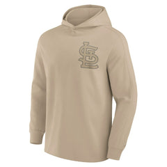 St. Louis Cardinals Elements Lightweight Fleece Hoodie - Khaki
