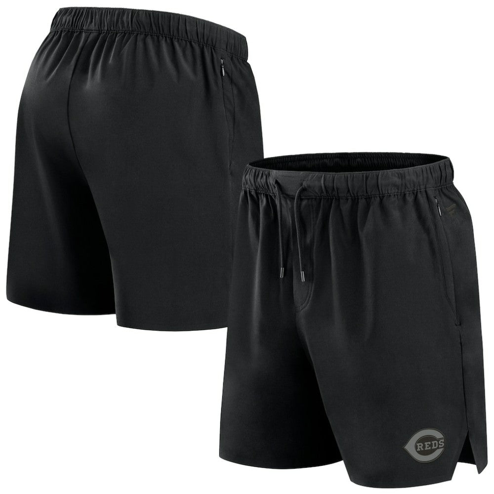 Cincinnati Reds Front Office Micro Tonal Shorts - Black