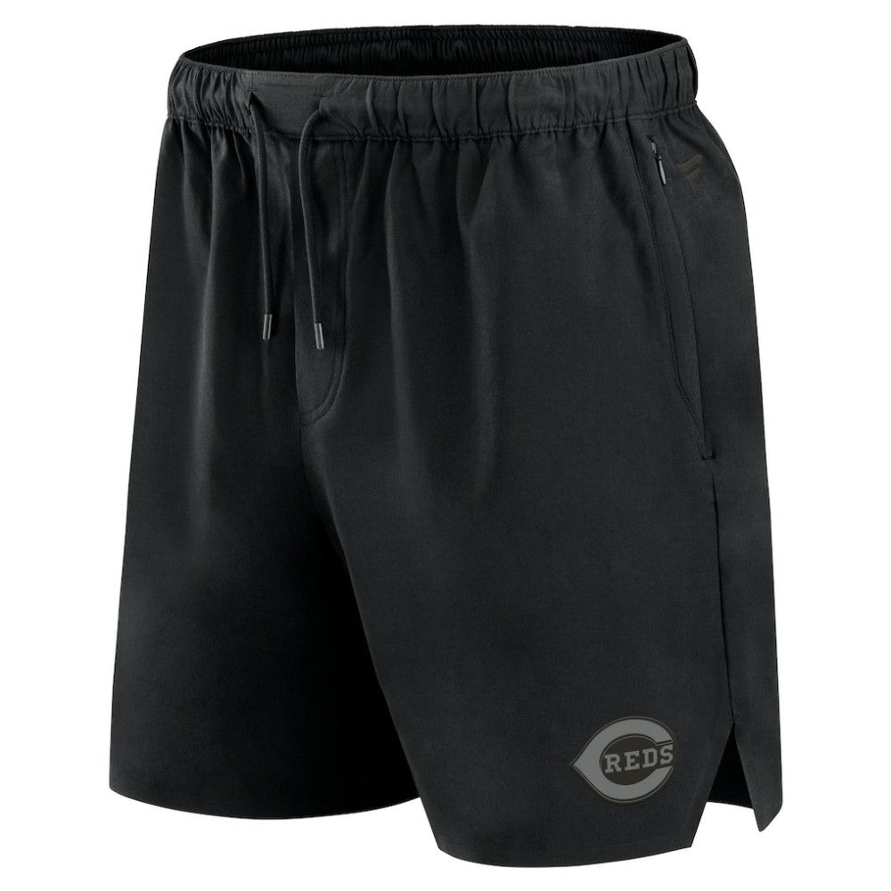 Cincinnati Reds Front Office Micro Tonal Shorts - Black