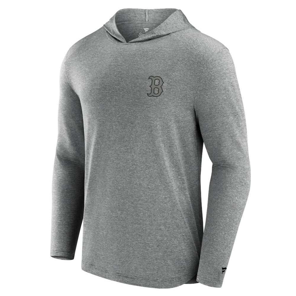 Boston Red Sox Front Office Tech Lightweight Hoodie T-Shirt - Black