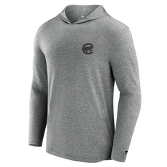 Chicago Cubs Front Office Tech Lightweight Hoodie T-Shirt - Black