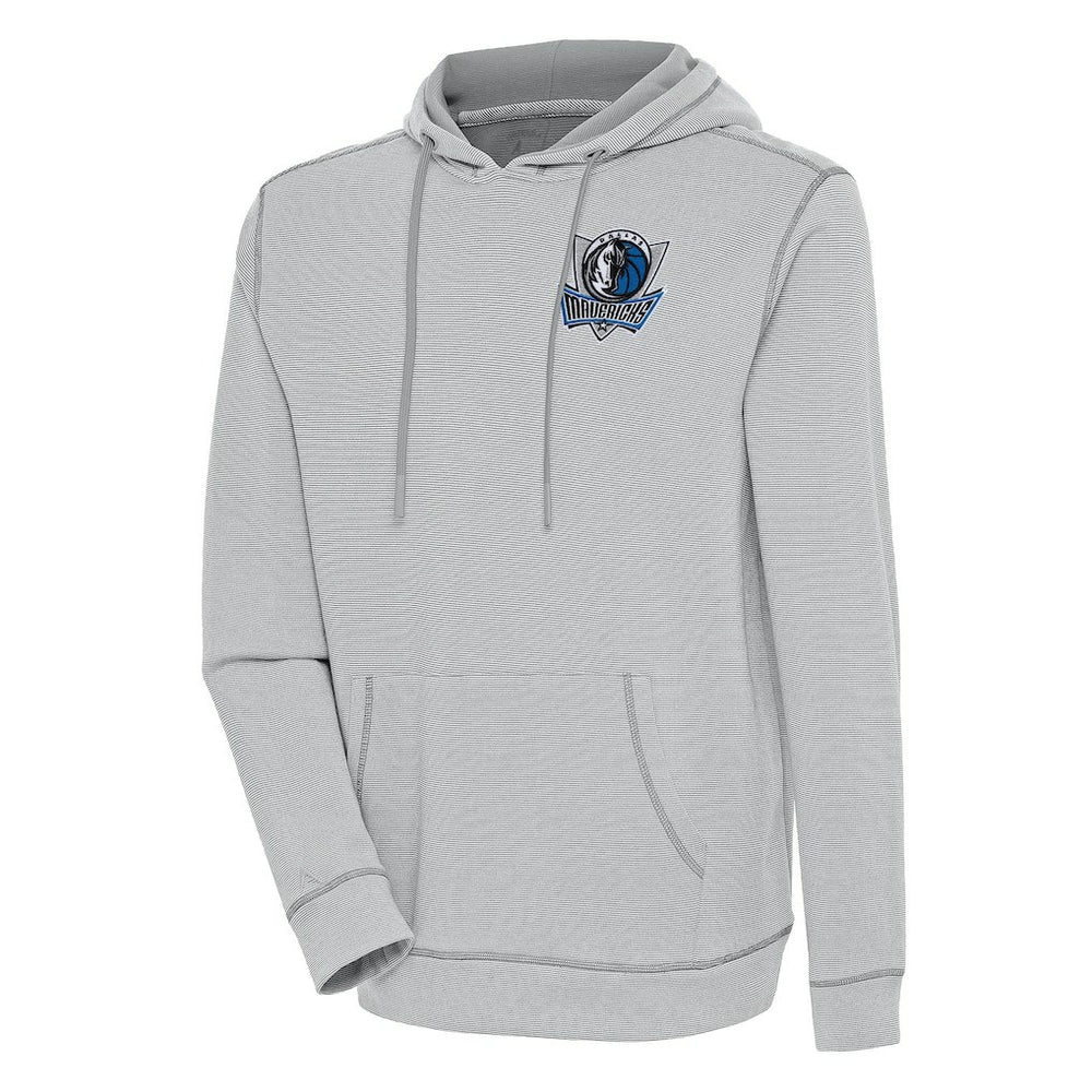 Dallas Mavericks Antigua Axe Bunker Tri-Blend Pullover Hoodie sale - Gray shop