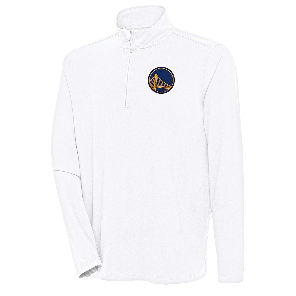 Golden State Warriors Antigua Hunk Quarter-Zip Pullover Top sale - White shop