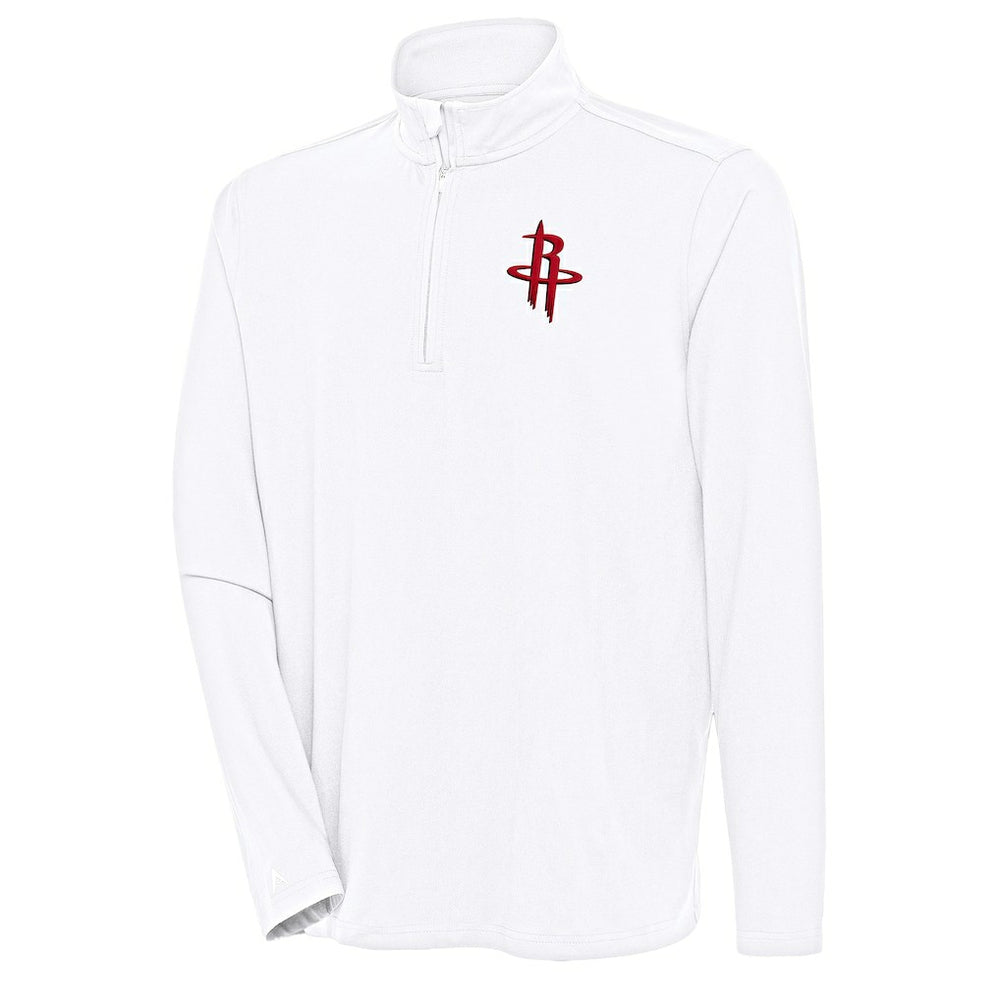 Houston Rockets Antigua Hunk Quarter-Zip Pullover Top sale - White sale